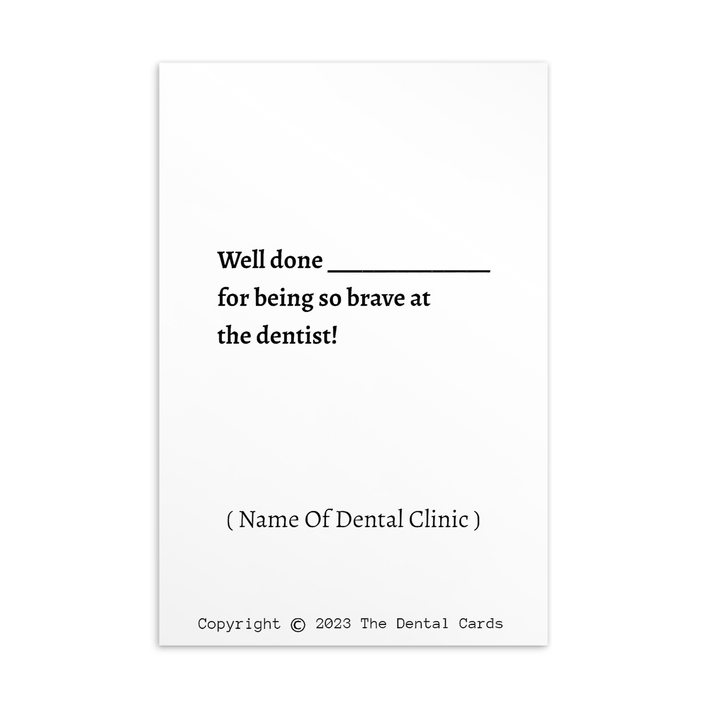 The Lion King | Dental Motivational & Reward Cards- Roar! Your Teeth Are Strong And Healthy