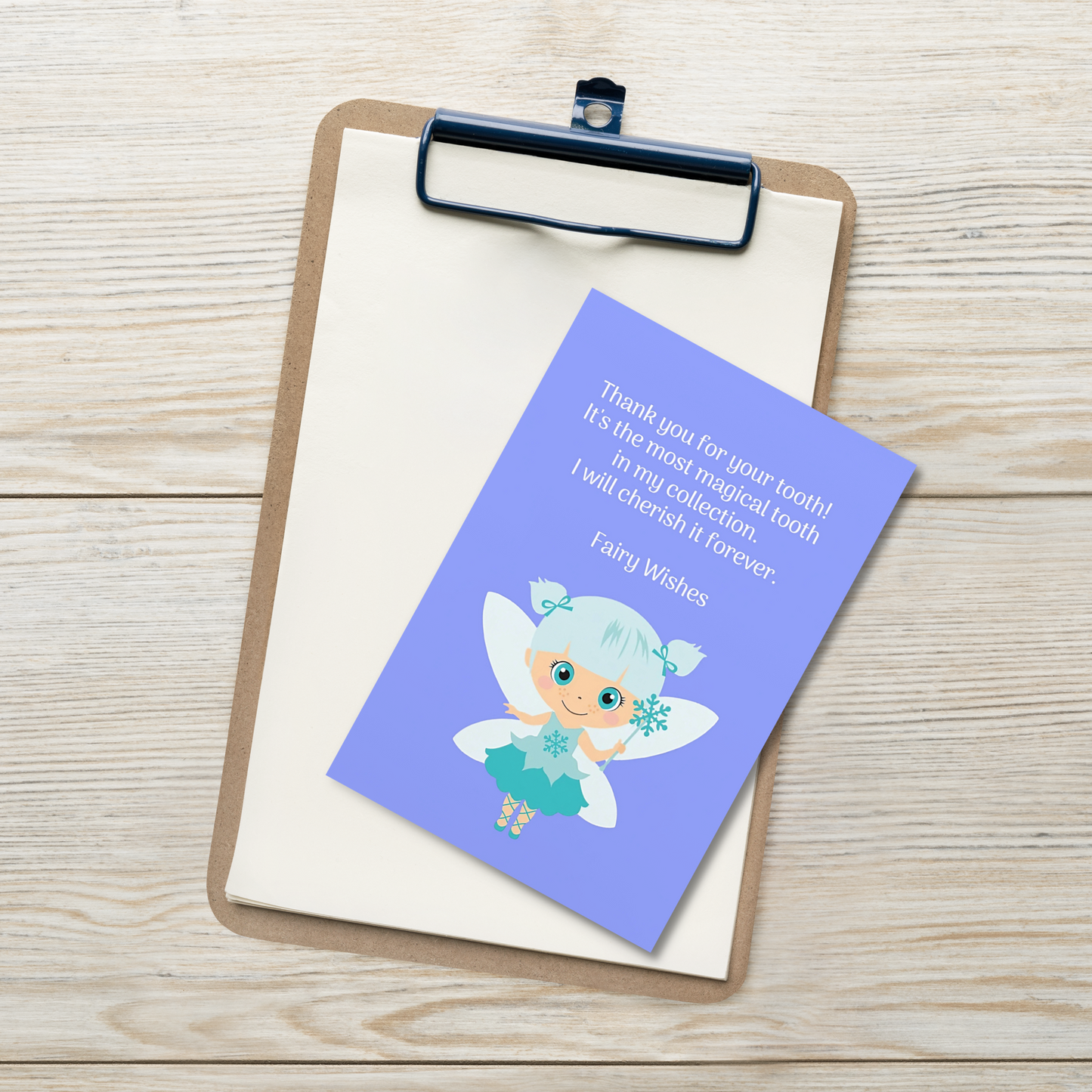 Tooth Fairy Thank You Cards- Thank You For Your Tooth! It's The Most Magical Tooth In My Collection