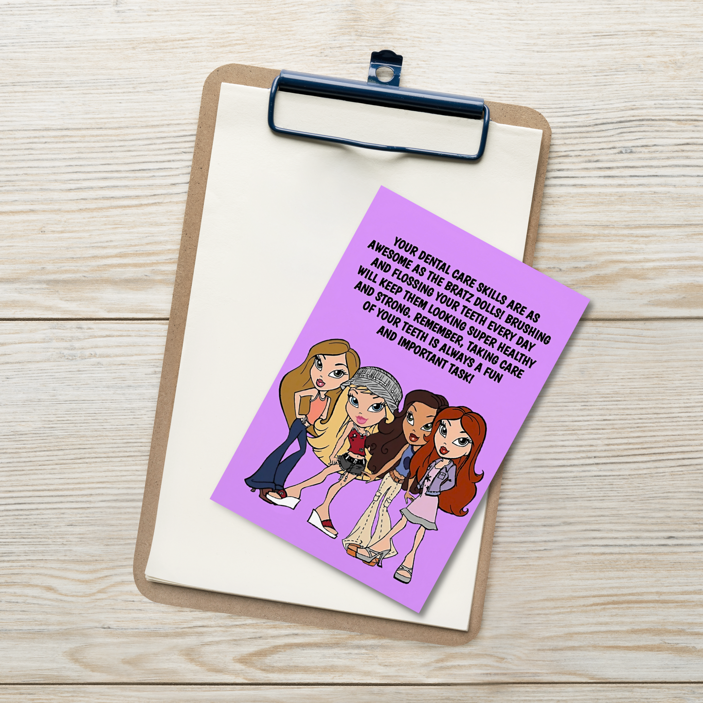Bratz Dolls | Dental Motivational & Reward Cards- Your Dental Care Skills Are As Awesome As The Bratz Dolls!