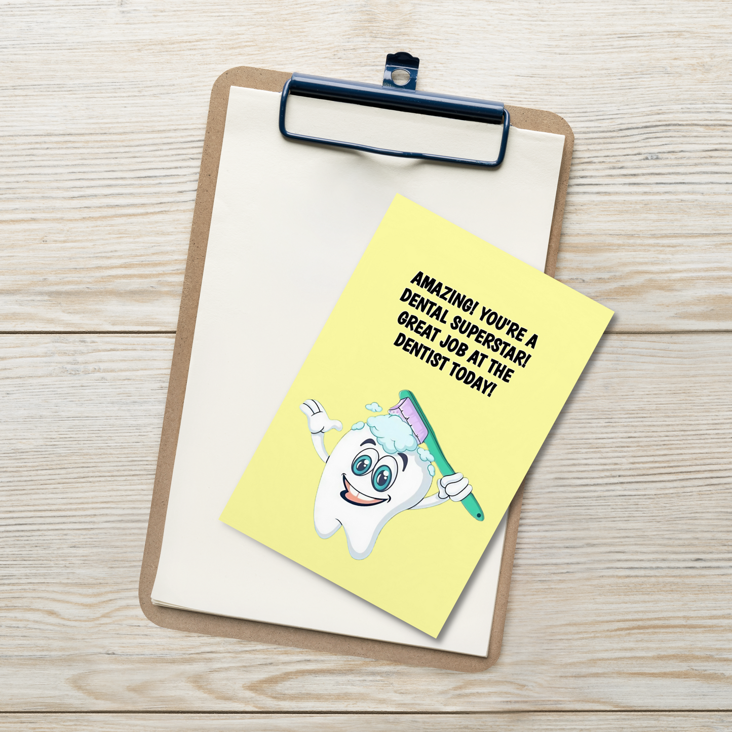 Dental Motivational & Reward Cards- Amazing! You're A Dental Superhero!