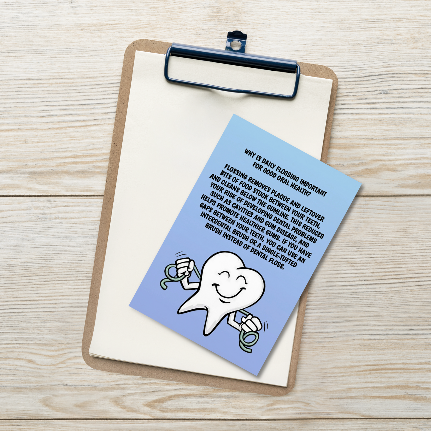 Oral Hygiene Cards- Why Is Daily Flossing Important For Good Oral Health?