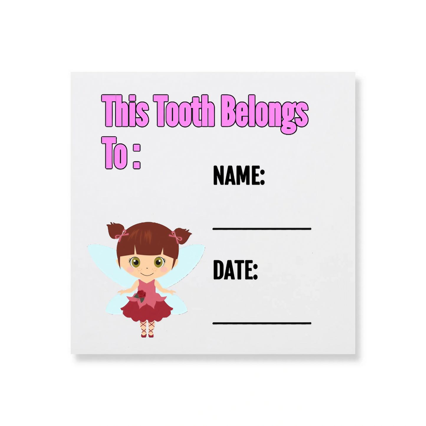 Tooth Fairy Envelopes - Crystal Belleflower