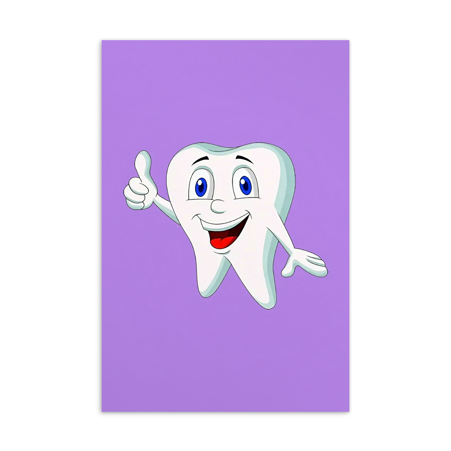 Dental Motivational & Reward Cards- Tooth With Thumbs Up