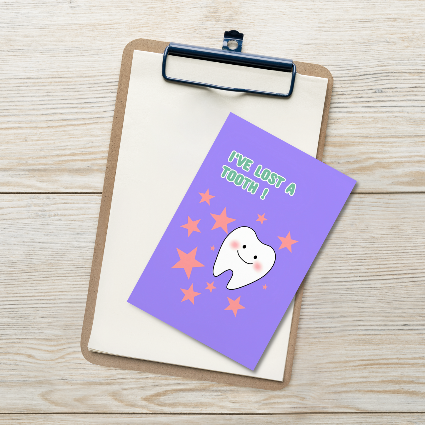 Dental Motivational & Reward Cards- I've Lost A Tooth!