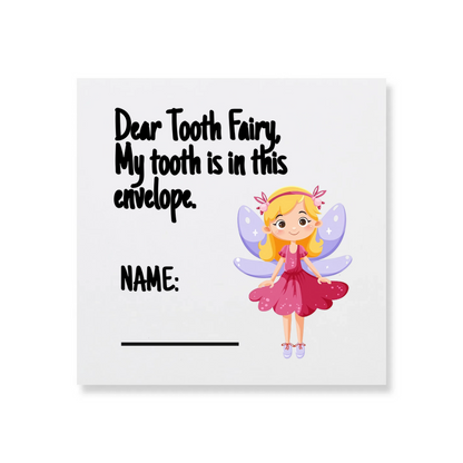 Tooth Fairy Envelopes -  Pixie Sparkleberry