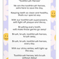 Toothbrushing Song Cards- Tootbrush Heroes