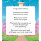 Toothbrushing Song Cards- Magical Brushing