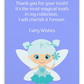 Tooth Fairy Thank You Cards- Thank You For Your Tooth! It's The Most Magical Tooth In My Collection