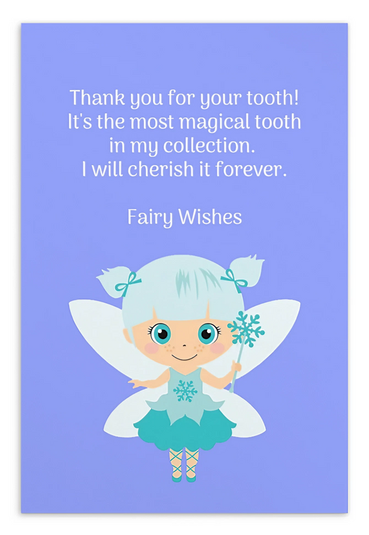 Tooth Fairy Thank You Cards- Thank You For Your Tooth! It's The Most Magical Tooth In My Collection