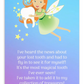 Tooth Fairy Thank You Cards-  I've Heard The News About Your Lost Tooth!