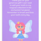 Tooth Fairy Thank You Cards- Thank You For Your Generous Gift!
