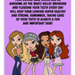 Bratz Dolls | Dental Motivational & Reward Cards- Your Dental Care Skills Are As Awesome As The Bratz Dolls!
