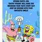 SpongeBob SquarePants | Dental Motivational & Reward Cards- Sponge-Tastic Job, Toothy Friend!