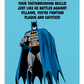 Batman | Dental Motivational & Reward Cards- Batman Is Impressed By Your Toothbrushing Skills