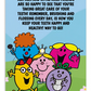 Mr. Men and Little Miss | Dental Motivational & Reward Cards- Mr. Men And Little Miss Friends Are So Happy To See That You're Taking Care Of  Your Teeth!