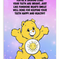 Care Bears | Dental Motivational & Reward Cards- You're A Shining Star!