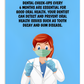 Oral Hygiene Cards-  Dental Check-Ups Every 6 Months Are Essential For Good Oral Health