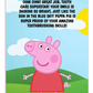 Peppa Pig | Dental Motivational & Reward Cards- Oink Oink! Great Job, Tooth Care Superstar!