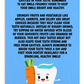 Oral Hygiene Cards- Sugary Foods And Drinks Can Cause Cavities In Your Teeth