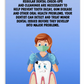 Oral Hygiene Cards-  Regular Dental Check-ups And Cleanings Are Necessary To Help Prevent Tooth Decay, Gum Disease And Other Oral Health Problems