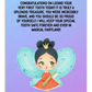 Tooth Fairy Thank You Cards-  Congratulations On Losing Your Very First Tooth Today!