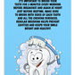 Oral Hygiene Cards-  It's Important To Brush Your Teeth For 2 Minutes Every Morning After Breakfast And Again At Night Just Before Bedtime