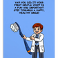 Oral Hygiene Cards- Yay! You Did It!