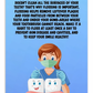 Oral Hygiene Cards-  Did You Know That Only Brushing Doesn't Clean All The Surfaces Of Your Teeth?