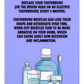 Oral Hygiene Cards-  Replace Your Toothbrush (Or The Brush Head On An Electric Toothbrush) Every 3 Months
