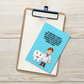 Oral Hygiene Cards- It's Important To Brush Your Teeth Twice A Day For A Full Two Minutes Each Time.