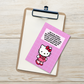 Hello Kitty | Dental Motivational & Reward Cards- Way To Go, You're A Toothbrushing Expert!
