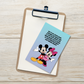 Mickey And Minnie Mouse | Dental Motivational & Reward Cards- Way To Go! You're Doing An Awesome Job Taking Care Of Your Teeth!
