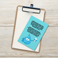 Oral Hygiene Cards-  Drinking Water Lowers Your Risk Of Developing Tooth Decay And Gum Disease