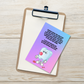 Oral Hygiene Cards- Chewing Sugar-Free Gum After Eating Food Can Help Prevent Tooth Decay.