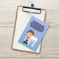 Oral Hygiene Cards-  Visit Your Dentist Every 6 Months For A Sparkling, Healthy Smile