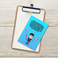 Oral Hygiene Cards-  Brush Your Teeth Twice A Day For At Least Two Minutes Each Time