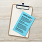 Parent's Dental Care Cards- Parent's Guide: Oral Hygiene Tips For Newborns (0-6 Months)
