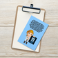 Oral Hygiene Cards-  Did You Know It's Important To Visit Your Dentist Every 6 Months To Help Maintain A Bright And Healthy Smile?