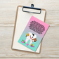 Oral Hygiene Cards-  Did You Know That Having Too Many Sugary Sweets And Drinks Can Cause Small Holes In Your Teeth?