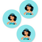 Princess Jasmine | Dental Stickers (Quantity 480)