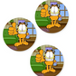 Garfield | Dental Stickers (Quantity 480)