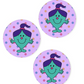 Little Miss Brave | Dental Stickers (Quantity 480)