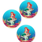 Princess Ariel | Dental Stickers (Quantity 480)