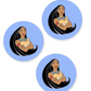 Pocahontas | Dental Stickers (Quantity 480)