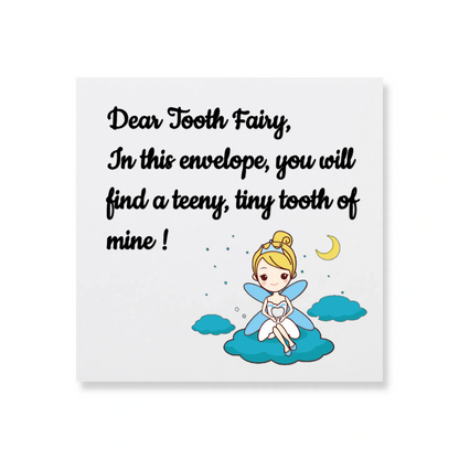 Tooth Fairy Envelopes - Belle Snowflake
