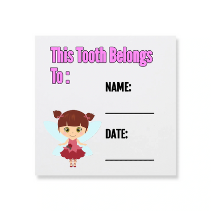 Tooth Fairy Envelopes -  Crystal Belleflower