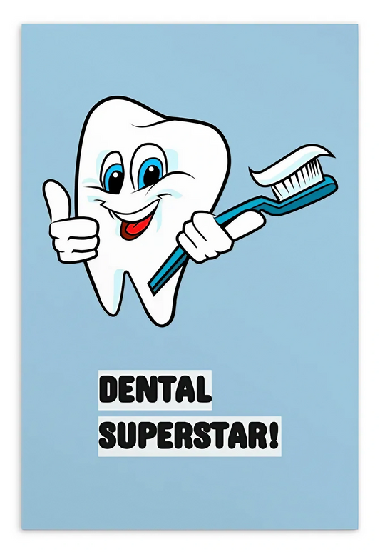Dental Motivational & Reward Cards- Dental Superstar!