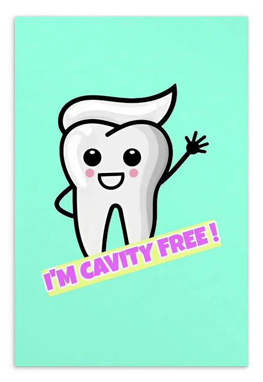 Dental Motivational & Reward Cards- I'm Cavity Free